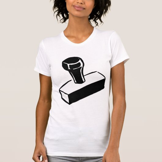 Briefmarke Frauen T - Shirt (Vorderseite)