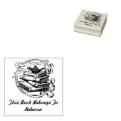 Briefmarke für benutzerdefinierte Buchliebhaber Gummistempel (Stempel)