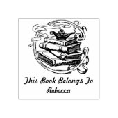 Briefmarke für benutzerdefinierte Buchliebhaber Gummistempel (Prägung)