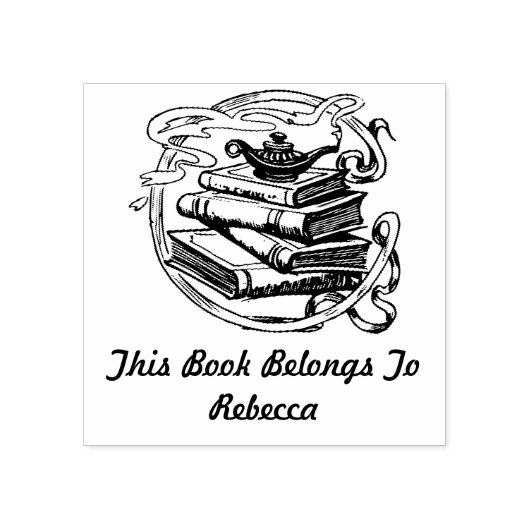 Briefmarke für benutzerdefinierte Buchliebhaber Gummistempel (Prägung)