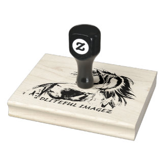 Briefmarke für benutzerdefinierte Designlogos Gummistempel