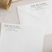 Briefmarke für benutzerdefinierte Rücksendeadresse Permastempel