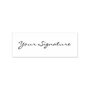 Briefmarke für benutzerdefinierte Signaturen Gummistempel