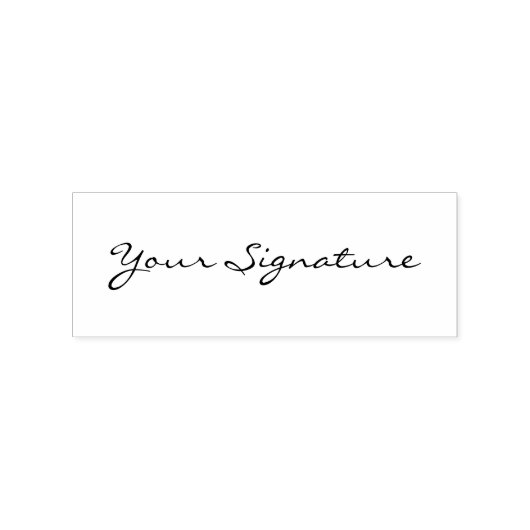 Briefmarke für benutzerdefinierte Signaturen Gummistempel (Prägung)