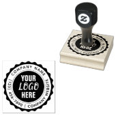 Briefmarke für benutzerdefinierte Textlogos Gummistempel (Stempel)