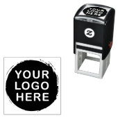 Briefmarke für benutzerdefiniertes Round-Logo oder Permastempel (Beispiel)