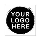 Briefmarke für benutzerdefiniertes Round-Logo oder Permastempel (Design)