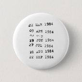 Briefmarke für Bibliotheken: 1984 Button (Vorderseite)