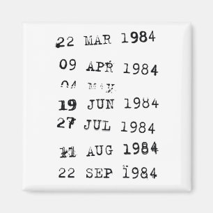 Briefmarke für Bibliotheken: 1984 Magnet