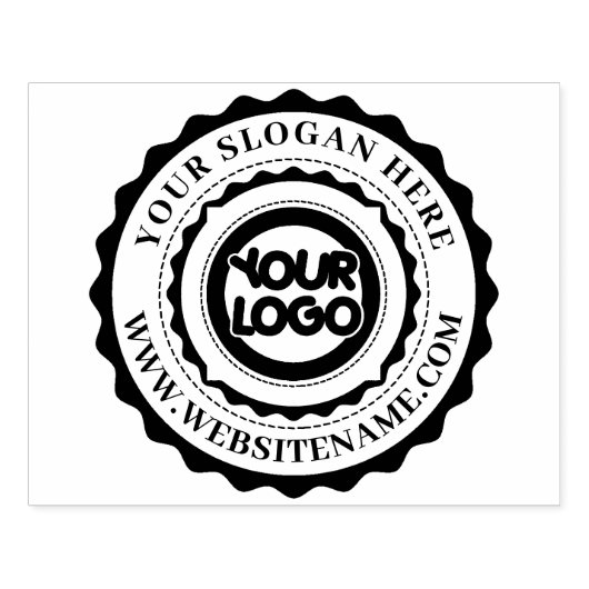 Briefmarke für das Firmenlogo Gummistempel (Prägung)