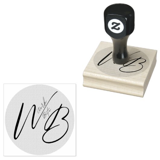 Briefmarke für das Firmenlogo Gummistempel (Stempel)