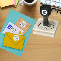 Briefmarke für das Firmenlogo