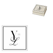 Briefmarke für das Logo an der benutzerdefinierten Gummistempel (Stempel)