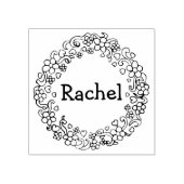 Briefmarke für dekorative Kranke mit typografische Gummistempel (Prägung)