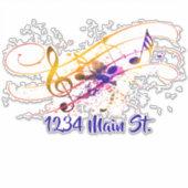 Briefmarke für den Spritzer Aufkleber (Vorderseite)