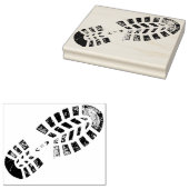 Briefmarke für den Verlassen Fußabdruck Gummistempel (Stempel)