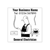 Briefmarke für Elektrokautschuk Gummistempel (Prägung)