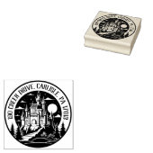 Briefmarke für Fairytail Hochzeit im Schloss Gummistempel (Stempel)