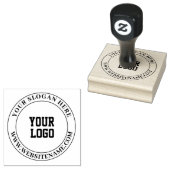 Briefmarke für Firmenlogos - Maßgeschneidert Gummistempel (Stempel)