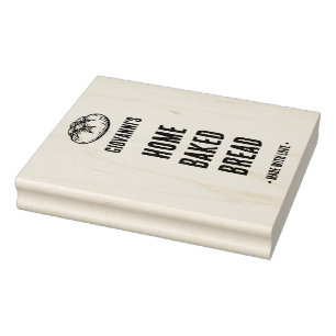 Briefmarke für gebackene Waren mit benutzerdefinie Gummistempel