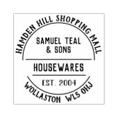 Briefmarke für Haushaltsgeräte Gummistempel (Prägung)