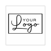 Briefmarke für Ihr Logo Gummistempel (Prägung)