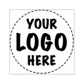 Briefmarke für Ihr Logo Gummistempel (Prägung)