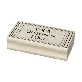 Briefmarke für Ihr Logo-Image Gummistempel