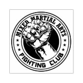 Briefmarke für Kampfkünste im gemischten Kampfspor Gummistempel (Prägung)