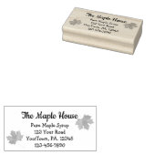 Briefmarke für kundenspezifische Ahornsirup-Busine Gummistempel (Stempel)