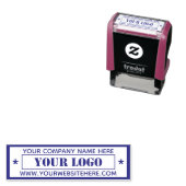 Briefmarke für kundenspezifische Firmenlogos Beruf Permastempel (Beispiel)