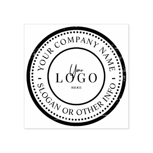 Briefmarke für kundenspezifische Firmenlogos Gummistempel (Prägung)