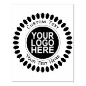 Briefmarke für kundenspezifische Firmenlogos Gummistempel (Prägung)