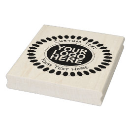 Briefmarke für kundenspezifische Firmenlogos Gummistempel