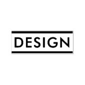 Briefmarke für kundenspezifische Firmenlogos Gummistempel (Prägung)