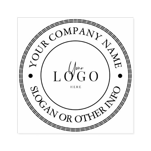 Briefmarke für kundenspezifische Firmenlogos Gummistempel (Prägung)