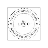 Briefmarke für kundenspezifische Firmenlogos Gummistempel (Prägung)