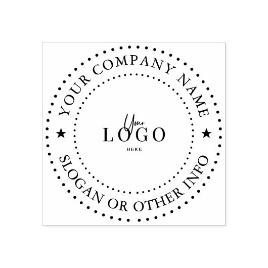 Briefmarke für kundenspezifische Firmenlogos Gummistempel (Prägung)