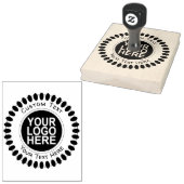 Briefmarke für kundenspezifische Firmenlogos Gummistempel (Stempel)