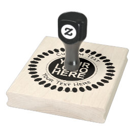 Briefmarke für kundenspezifische Firmenlogos Gummistempel