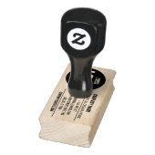 Briefmarke für kundenspezifische Firmenlogos - Han Gummistempel (Stempel)