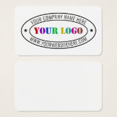 Briefmarke für kundenspezifische Firmenlogos - Per (Vorne & Hinten)