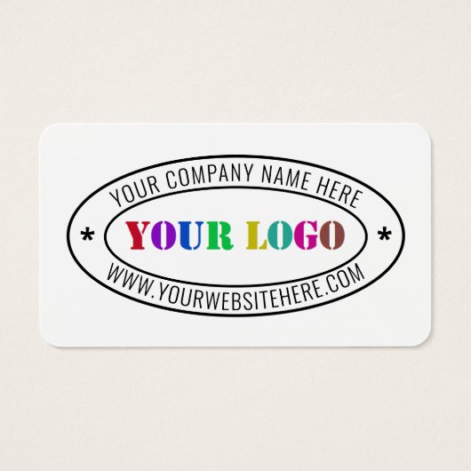 Briefmarke für kundenspezifische Firmenlogos - Per (Vorderseite)