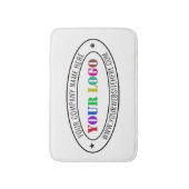 Briefmarke für kundenspezifische Firmenlogos - Per Badematte (Vorderseite Vertikal)