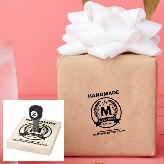 Briefmarke für kundenspezifische Firmenlogos - Per Gummistempel