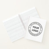 Briefmarke für kundenspezifische Firmenlogos - Per Notizblock (Innenseite)