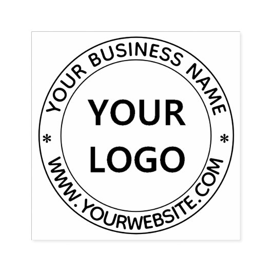 Briefmarke für kundenspezifische Firmenlogos Perso Gummistempel (Prägung)