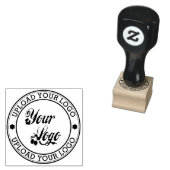 Briefmarke für Logo oder Bild Gummistempel (Stempel)