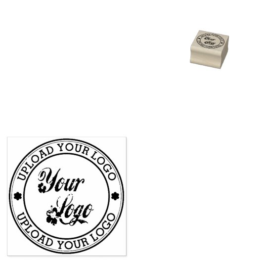 Briefmarke für Logo oder Bild Gummistempel (Stempel)