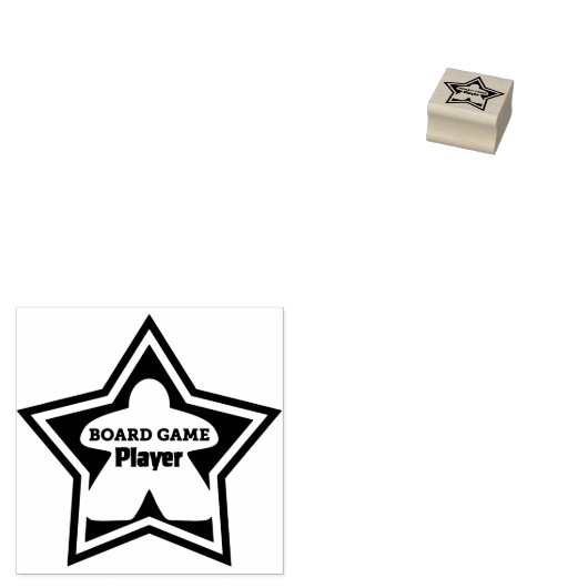 Briefmarke für Mainboard-Game Gummistempel (Stempel)